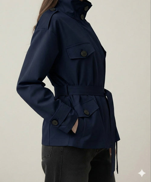 Luxury Jacket - Navy Blue